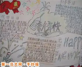 迎新年手抄报迎新年手抄报