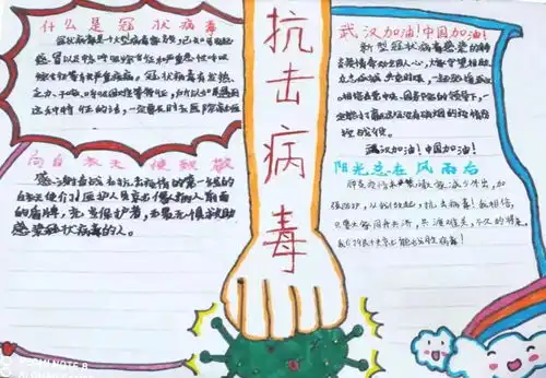童心聚爱抗疫有我争做新时代好少年作品选登一