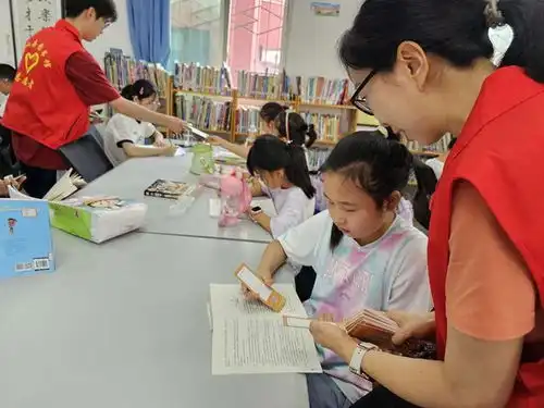 岐山暑期护苗不放假绿色悦读一起来