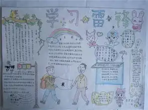 学雷锋手抄报图片大全二年级