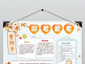 ps黑白涂色线描重阳节小报关爱老人孝亲敬老电子手抄报模板图片psd设计图下载重阳节手抄报大全编号18722582