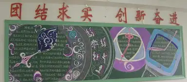 新学期新气象黑板报图片大全图片