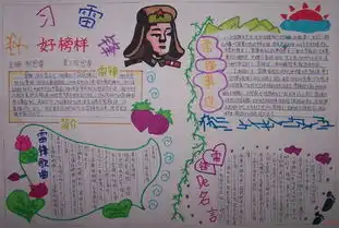 关于雷锋月的手抄报图片大全