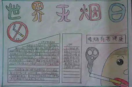 世界无烟日手抄报内容吸烟与不孕症