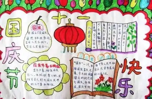 国庆手抄报素材第二波满纸洋溢的都是才华