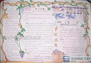 感恩节手抄报版面设计图大全