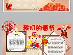 我们的春节新年黑白线描线描小报图片素材worddoc模板下载129.09mb元旦手抄报大全节日手抄报