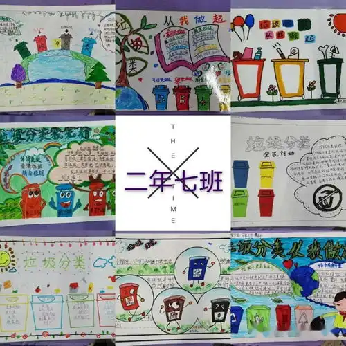 垃圾分类,从我做起二学年开展垃圾分类宣传实践活动
