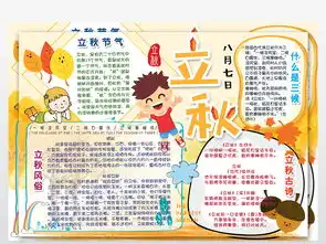 立秋二十四节气传统中国习俗古诗小报手抄报图片素材建军节手抄报大全worddoc模板下载269.37mb节日手抄报