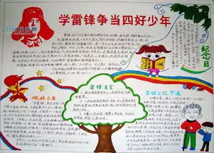 雷锋手抄报