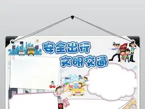 交通安全小报交通安全记心中手抄报电子小报图片素材交通安全手抄报大全worddoc模板下载22.67mb安全健康手抄报