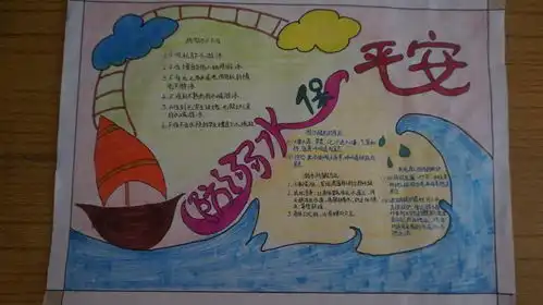 防疫不忘防溺水助力创城我先行桂林市穿山小学小学开展防溺水主题手抄报活动