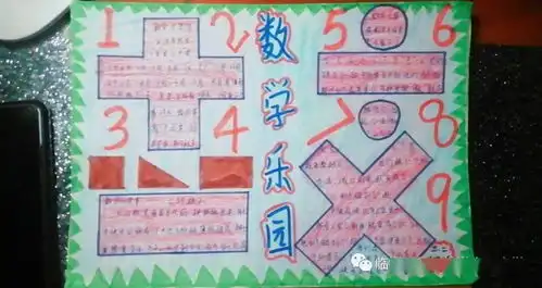 稷下中小与数学同行与快乐同步之手抄报篇