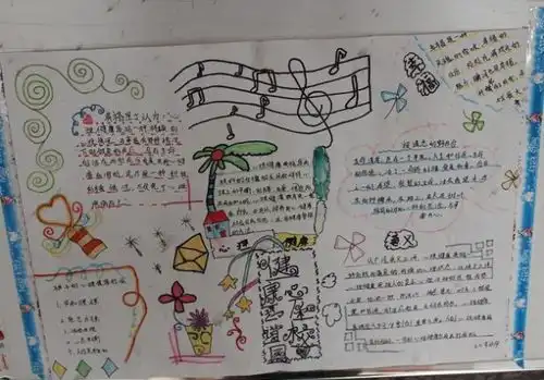 心里健康的手抄报