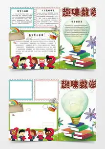 趣味数学手抄报小报word模板下载熊猫办公