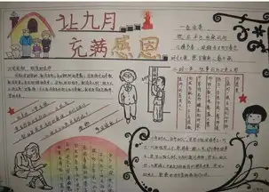 教师节手抄报最亮的北斗星