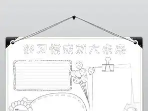 养成好习惯小报文明礼仪美德手抄报电子小报图片素材psd模板下载17.23mb道德与法治手抄报大全学科手抄报