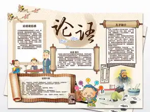 论语小报孔子手抄报传统国学经典电子小报图片素材worddoc模板下载65.90mb传统国学手抄报大全读书手抄报