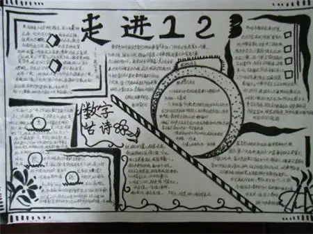 小学生数学手抄报麦比乌斯带