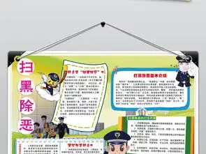 扫黑除恶手抄报校园小报图片素材psd模板下载55.87mb校园安全手抄报大全安全健康手抄报