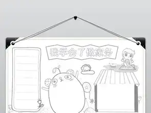 word我学会了做家务小报爱劳动勤劳电子手抄报素材图片模板worddoc设计图下载劳动节手抄报大全编号19164304