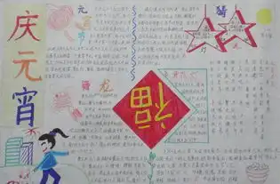 庆元宵手抄报七年级