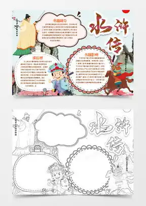 模板下载人物手抄报图片设计素材熊猫办公