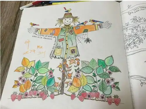 秘密花园最好用什么笔涂色