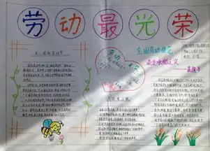 五一劳动节的手抄报