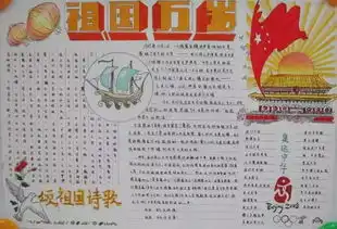 2019年国庆节手抄报精选