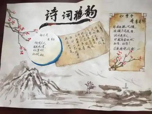 周口市六一路小学举办祖国颂经典古诗文手抄报活动