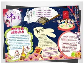 word八月十五中国传统节日中秋节民俗小报手抄报图片模板worddoc设计图下载中秋节手抄报大全编号15614951