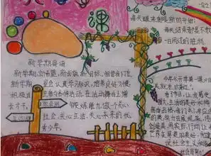 北京开学第一课手抄报图片