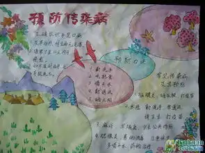 素描纸上画关于预防疾病的手抄报五年级的图片