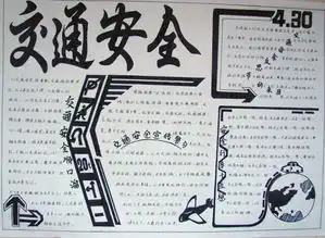 二年级安全手抄报怎么画