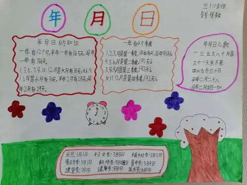 巧手绘知识快乐学数学记三年级组数学活动