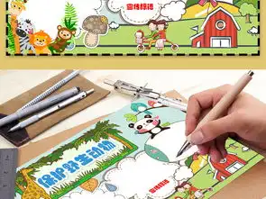 卡通保护野生动物小报手抄报word模板图片素材爱护动植物手抄报大全worddoc下载0.99mb环保手抄报