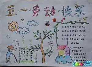 要劳动最快乐的手抄报而且最简单的手抄报