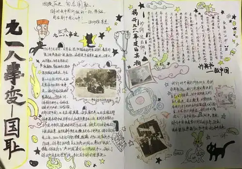 铭记历史,勿忘国耻株洲新凤凰高中举办九一八主题手抄报与征文比赛