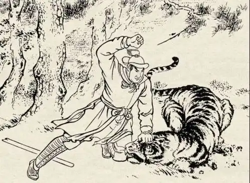 施耐庵在水浒传中二次写打虎,武松徒手打虎可能吗