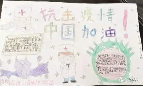 争当小小宣传员,我为防疫做贡献