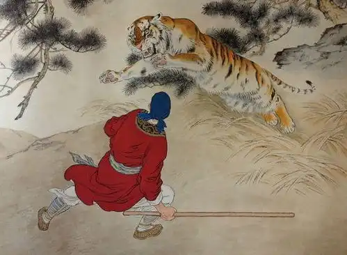 武松打虎与哨棒,小细节中的大戏