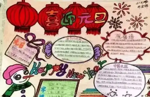 元旦由来习俗古诗好词好句好段祝福语
