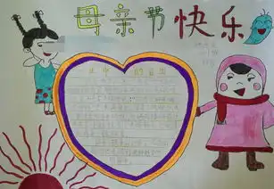 2017母亲节快乐手抄报大全