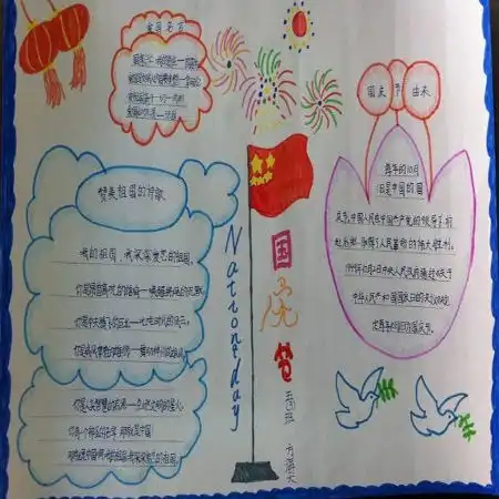 2021国庆节手抄报图片大全简单又漂亮最新出炉的好看热门手抄报大全