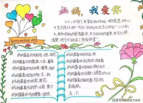 母亲节快到了,关于母亲节的手抄报祝福语汇总,快给孩子安排上
