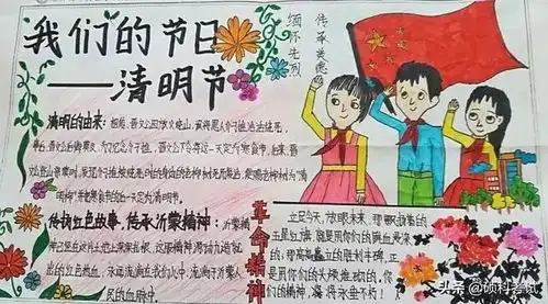 清明节歇后语古诗习俗习作手抄报集合,辅导孩子有用