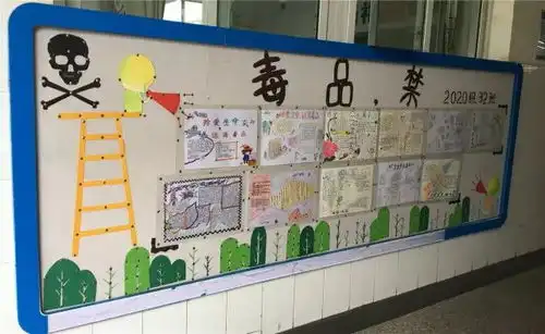 中学校区11月班级文化建设文化墙黑板报新鲜出炉