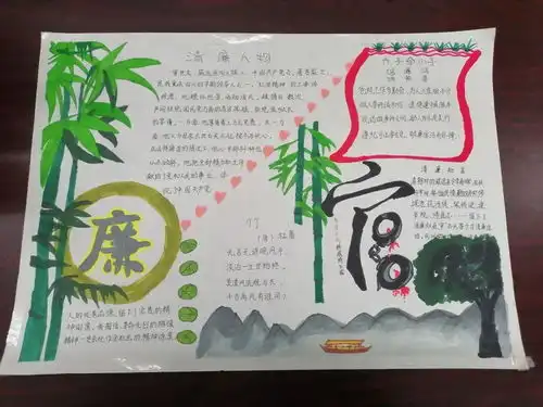 卖普洱茶的子手抄报