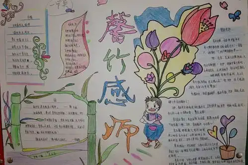 教师节感恩老师主题手抄报教师节手抄报素材,快收藏吧